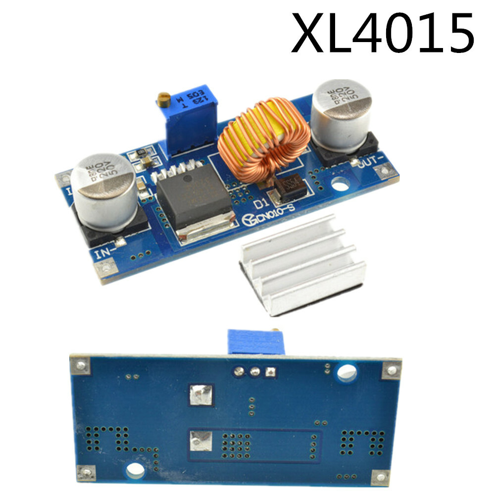 1/2/5/10PCS 5A XL4015 DC-DC Step Down 4-38V Power Supply Module LED.