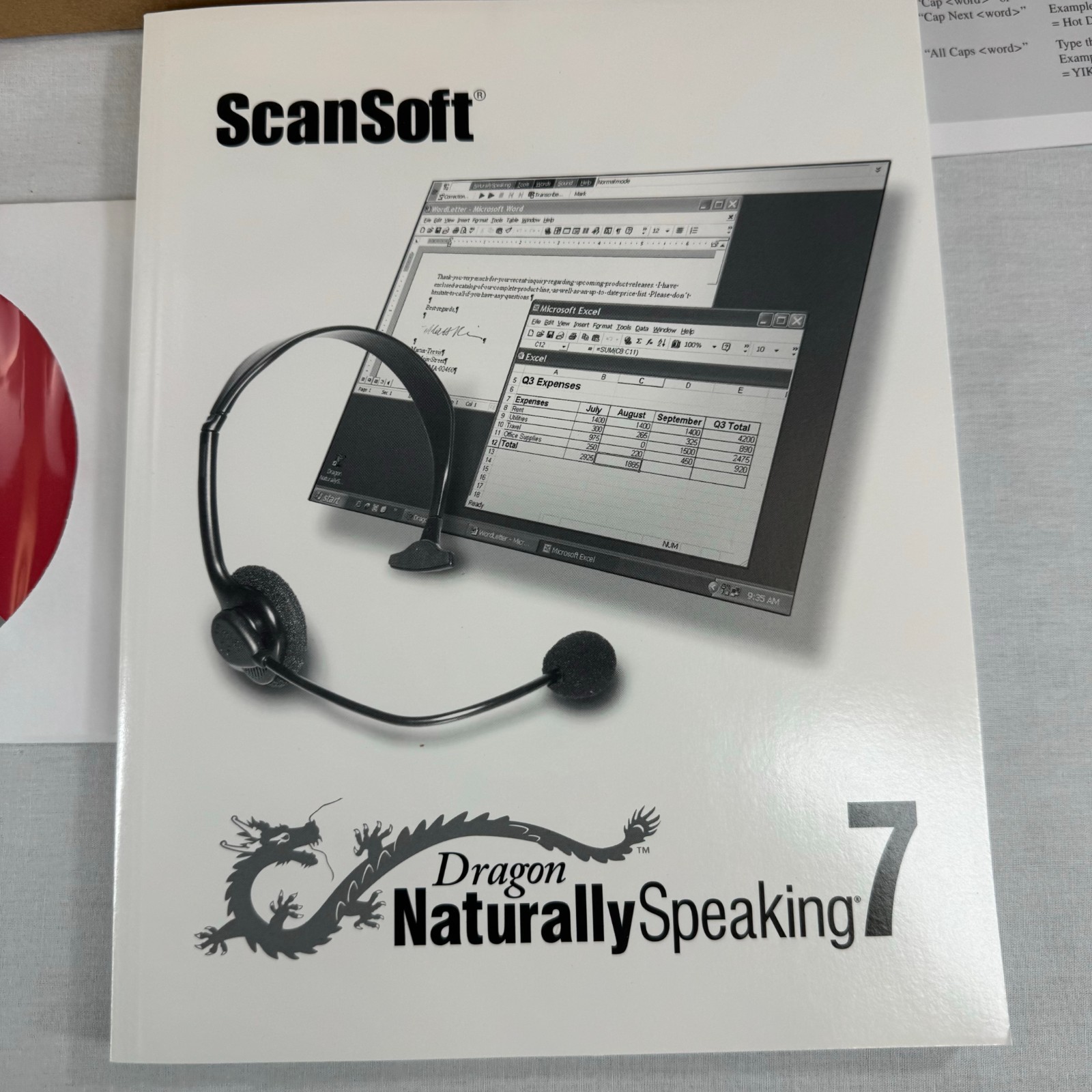 Dragon Naturally Speaking 7 Preferred - By Scansoft