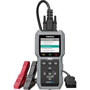 2-in-1 Code Reader & Battery Tester w/Data Graphing TOP-AL500B