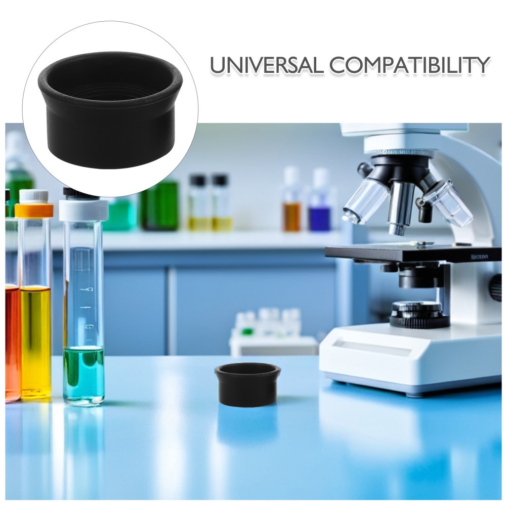 3 Pcs Eyepiece Lens Guard Cap Binocular Cup Covers Microscope Cups