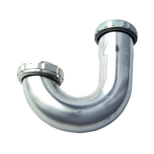 Master Plumber 622-605 Kitchen Drain Trap, Chrome-Plated Brass, 1-1/2-In. O.D. -