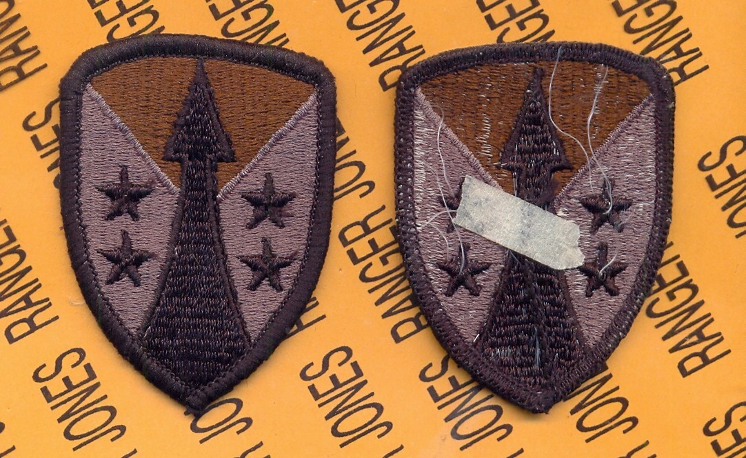 US Army Reserve Sustainment Command ACU uniform patch m/e