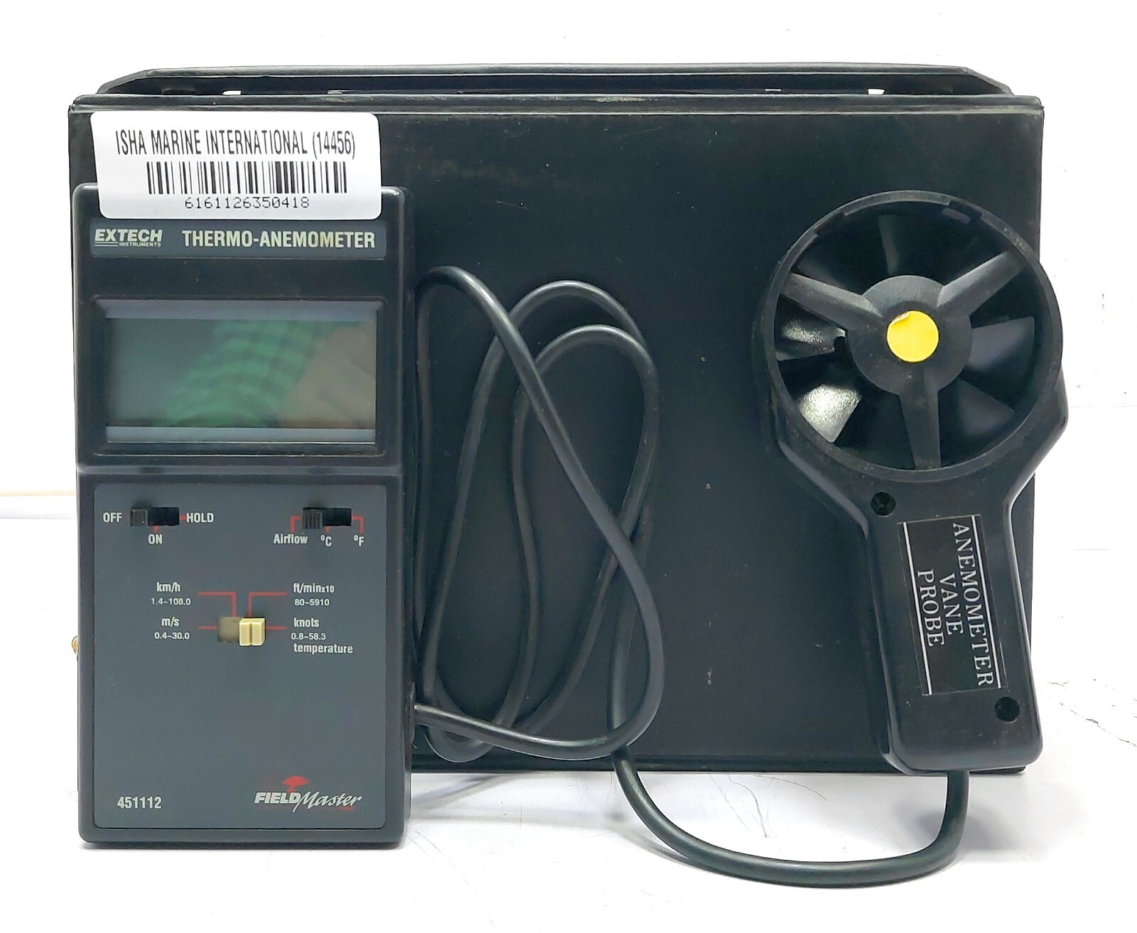 Extech Instruments 451112 Thermo-Anemometer