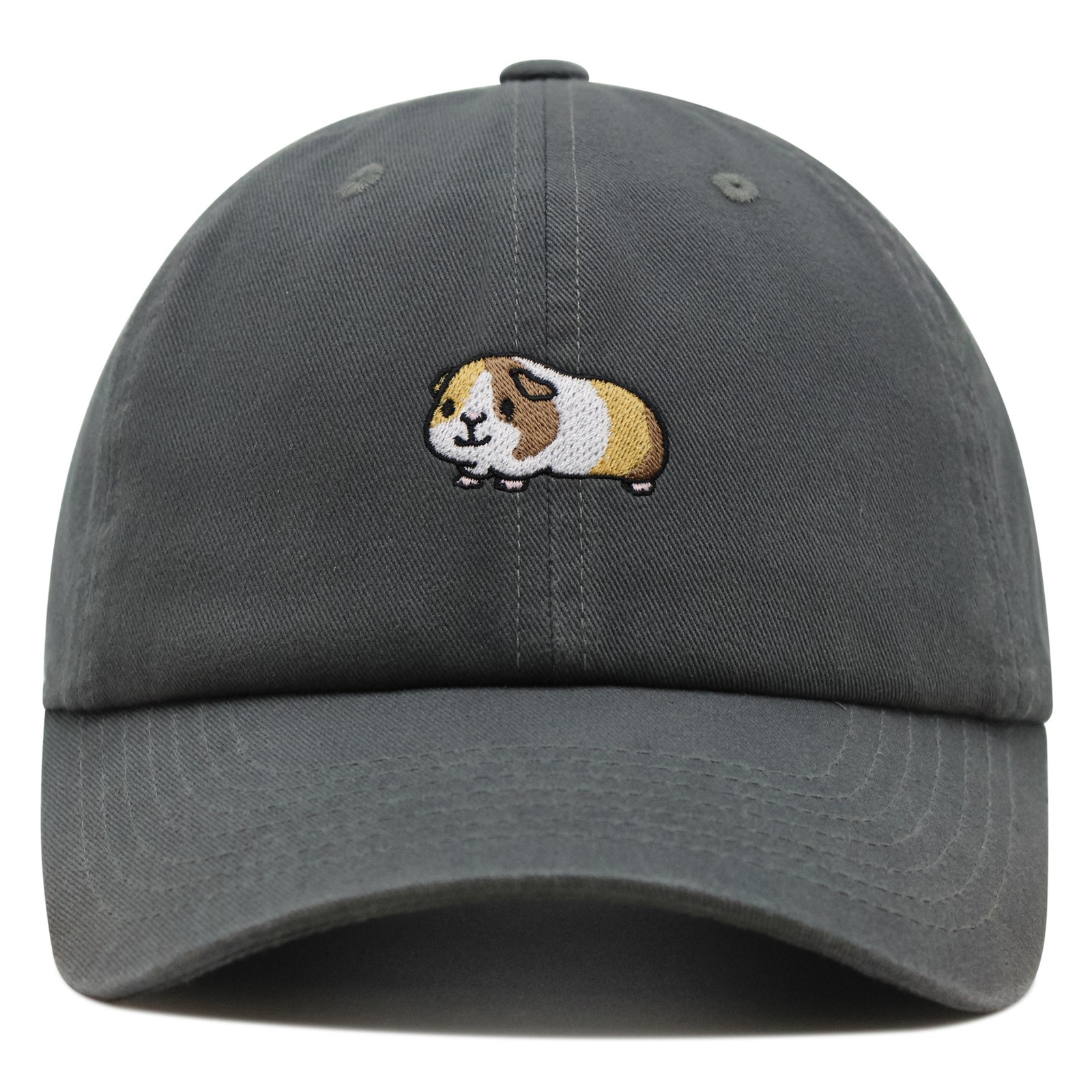 JPAK Cute Guinea Pig Premium Dad Hat Premium Cotton Strapback Pet Animal Lover