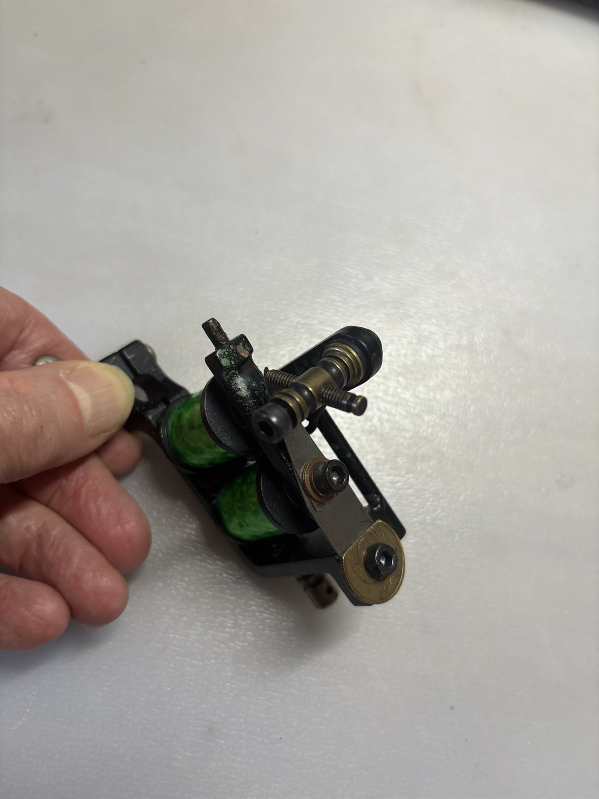 Red Scorpion Custom Rebuild Liner Tattoo Machine USA