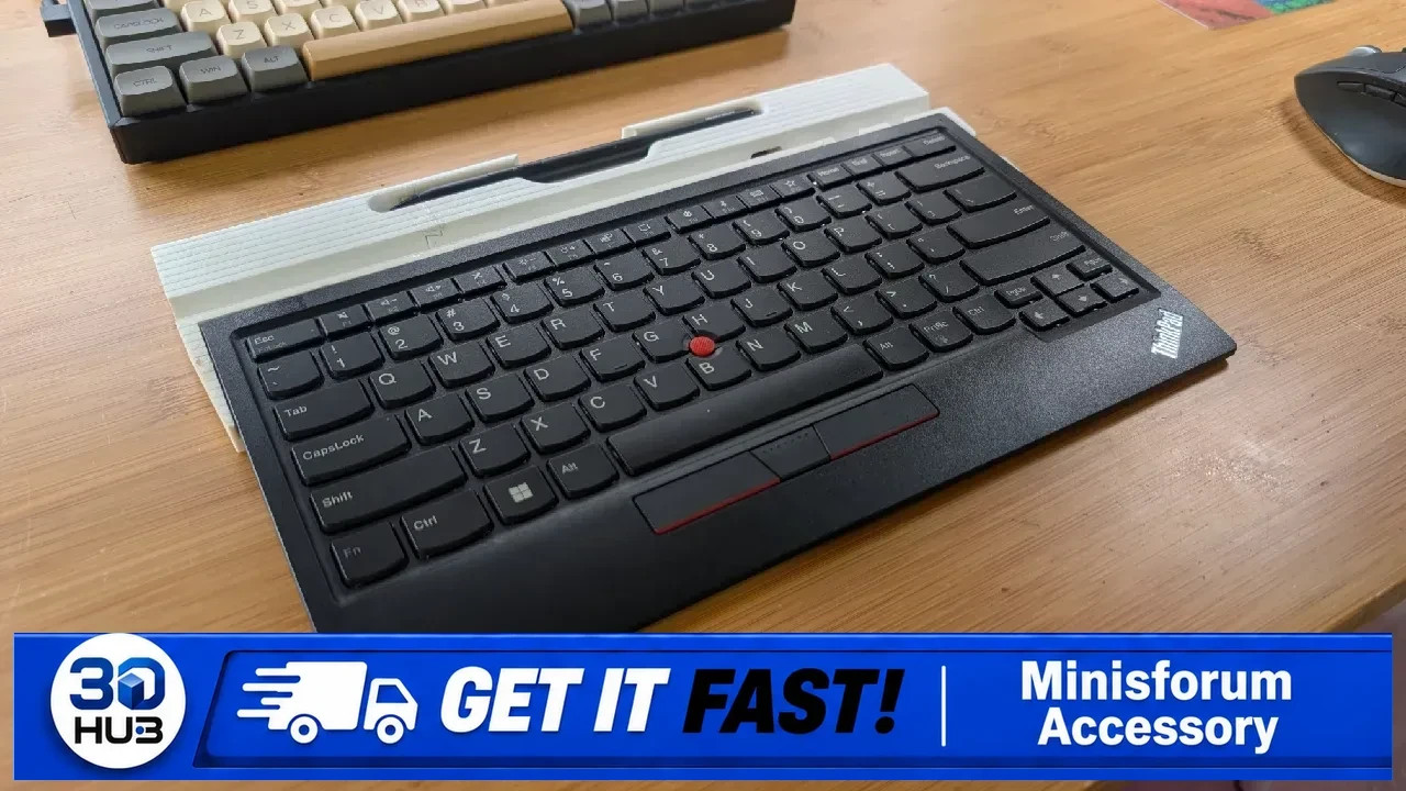 Minisforum V3 Tablet Stand - ThinkPad Keyboard Mount