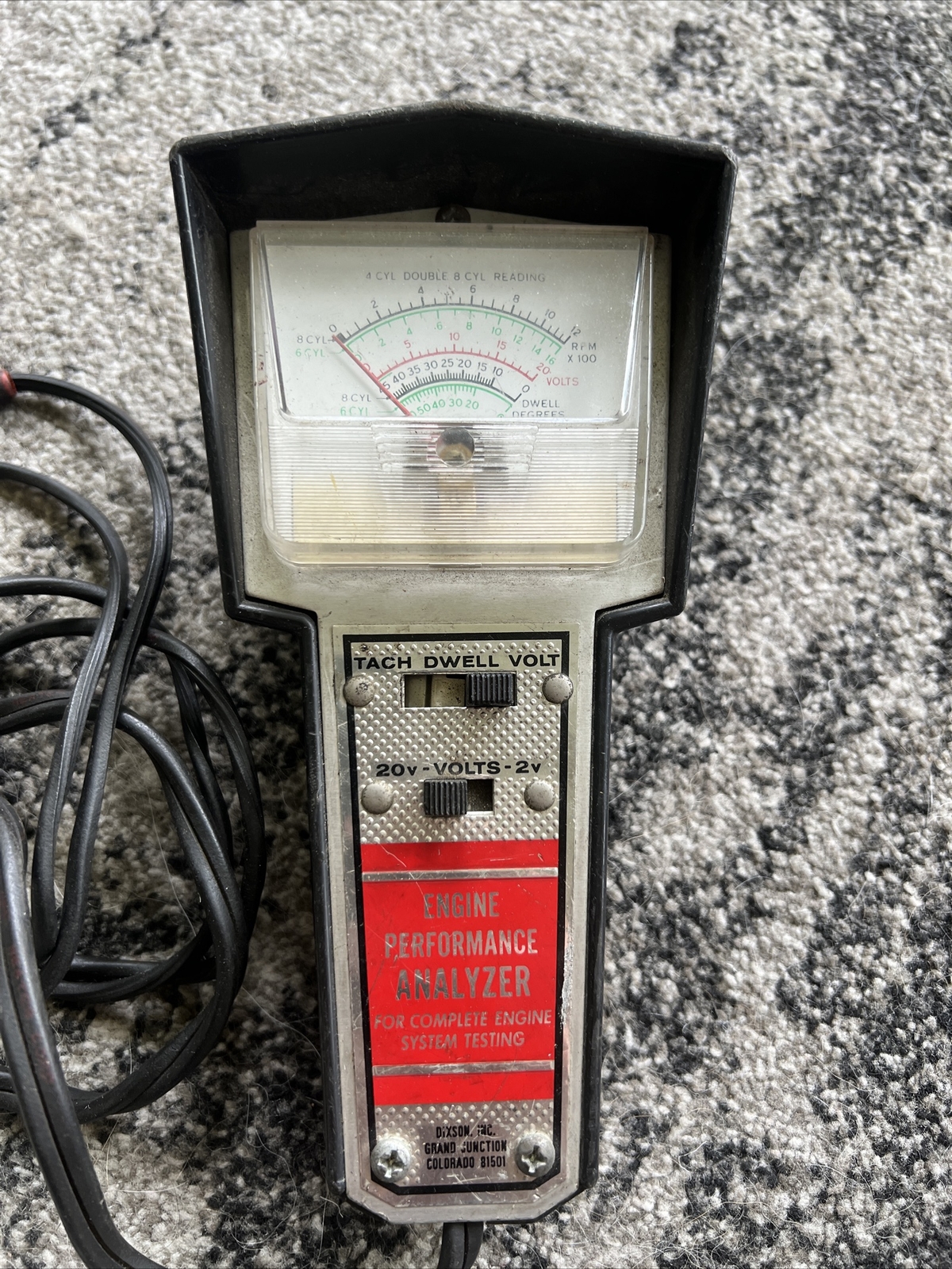 Dixson Engine Performance Analyzer made USA Untested