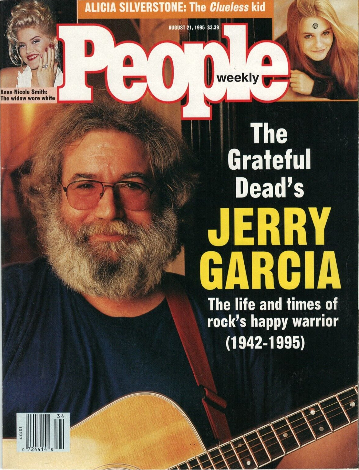 People Magazine August 21 1995 Grateful Dead Jerry Garcia Alicia Silverstone