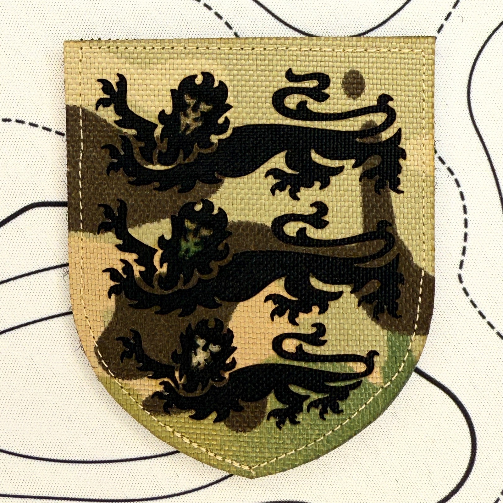 England 3 lions patch (multicam)
