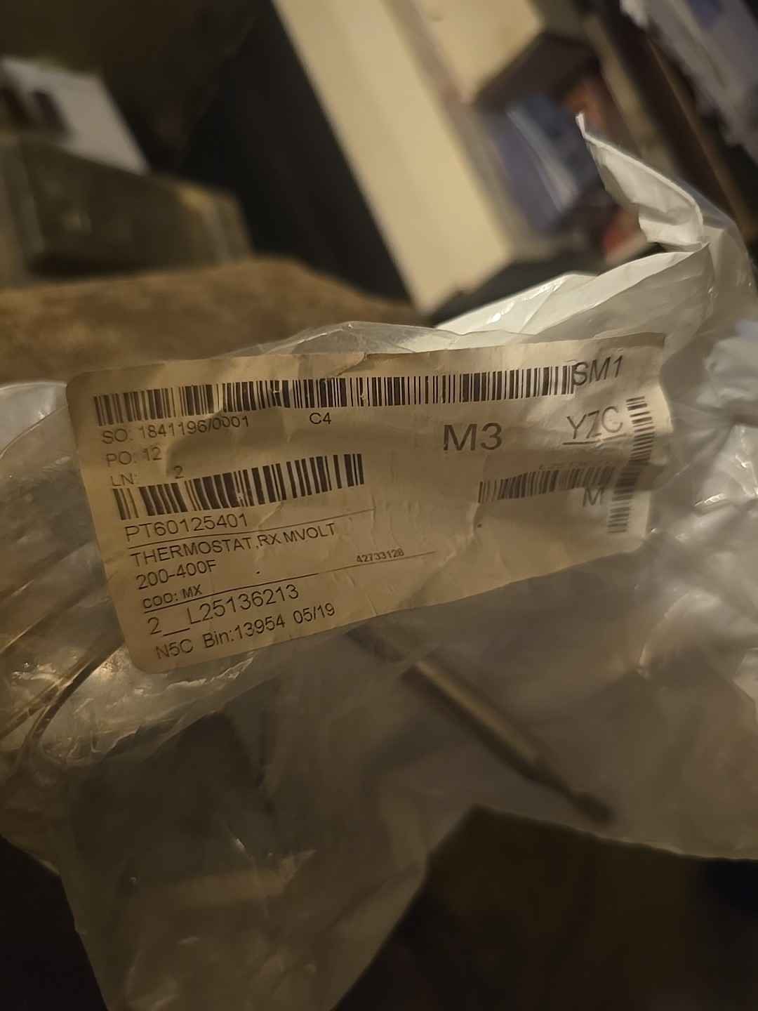 Pitco 60125401 Thermostat