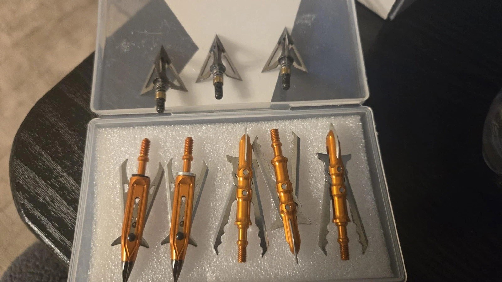 Crossbow Broadhead lot-BRAND NEW/OUT OF PACKING-3 rage/2 Ravin/ 3-3 Blade Park