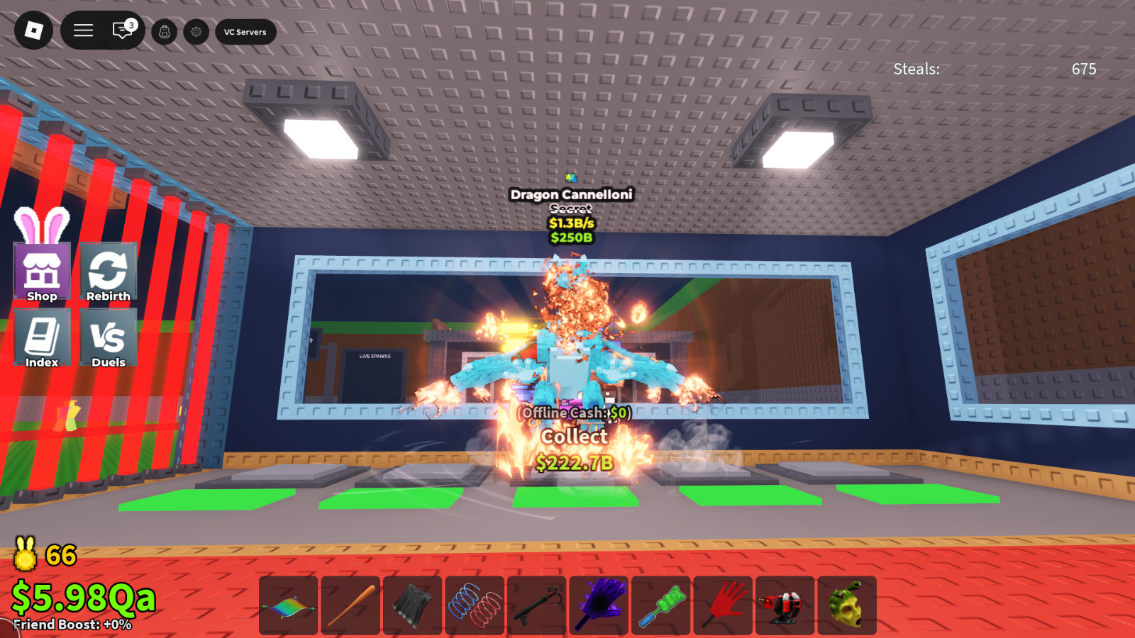 Steal a Brainrot | Diamond Dragon Cannelloni 1.3B