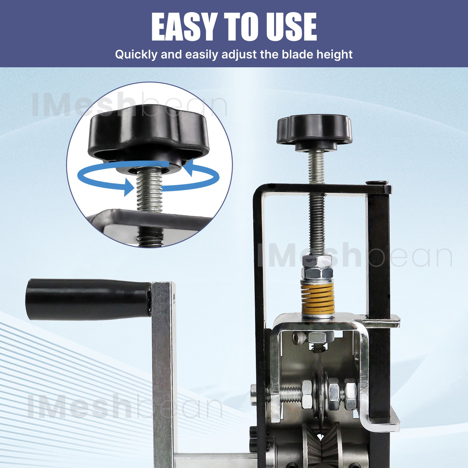 Manual Wire Stripping Machine Drill Powered Hand Crank Wire Stripper Tool 1-25MM