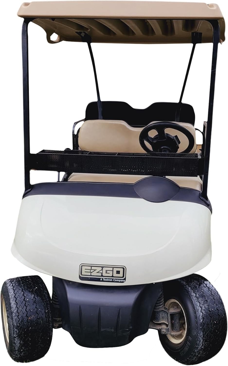 Sturdy EZGO RXV Golf Cart Front Storage Basket - Large Compartment Design