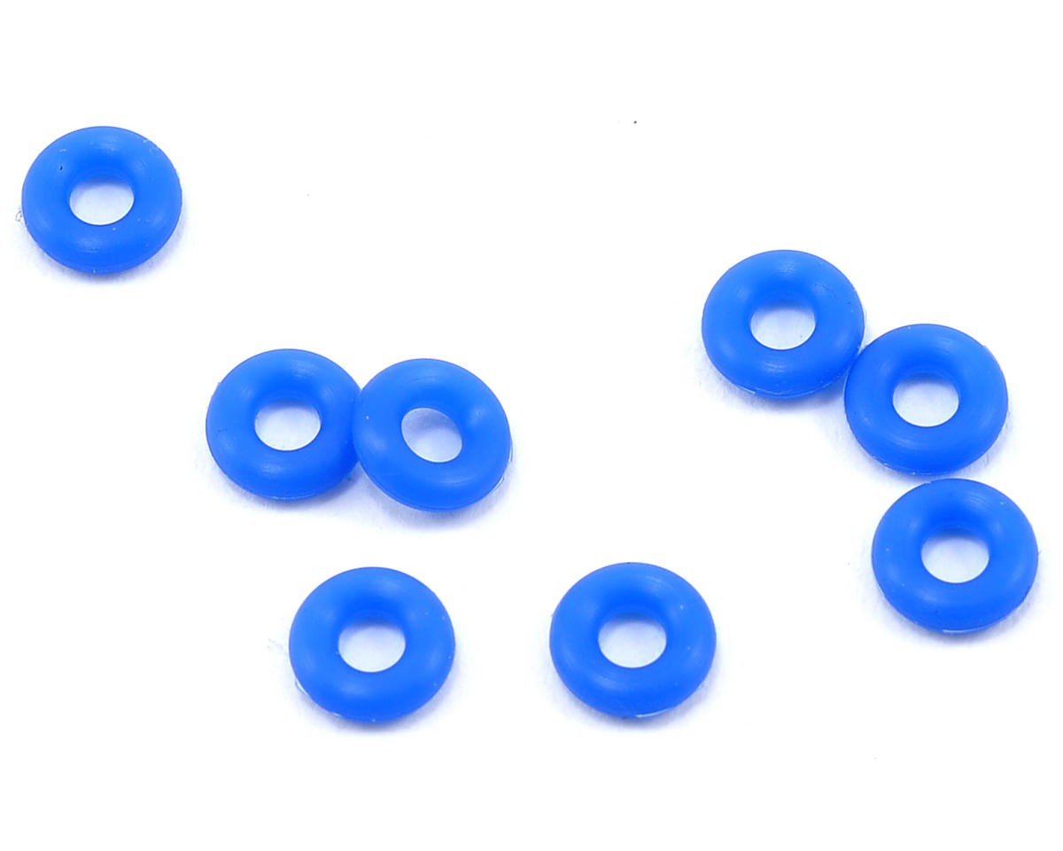 Yokomo High Grade Silicone Shock O-Ring Set (Blue) (8) [YOKYS-7HG2]