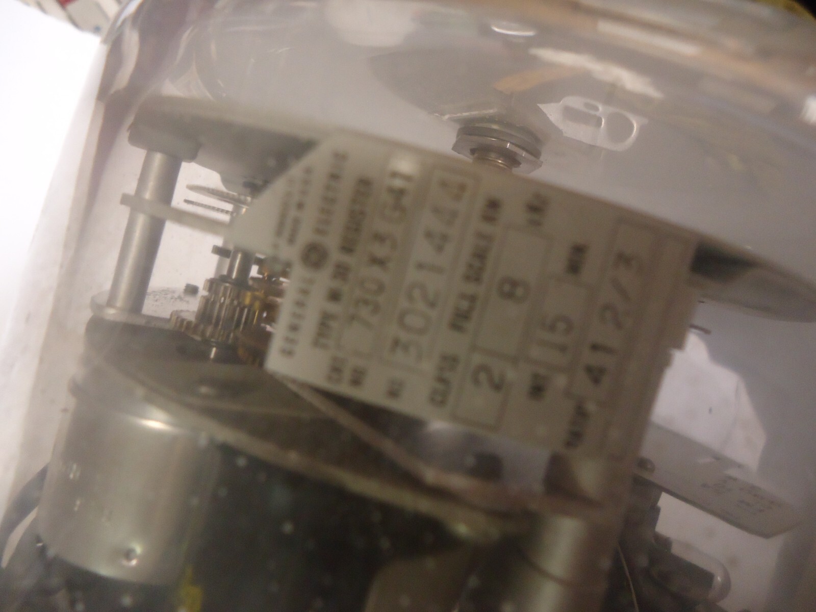 GENERAL ELECTRIC 700X16G26 TYPE VM-63-A KILOWATTHOURS METER