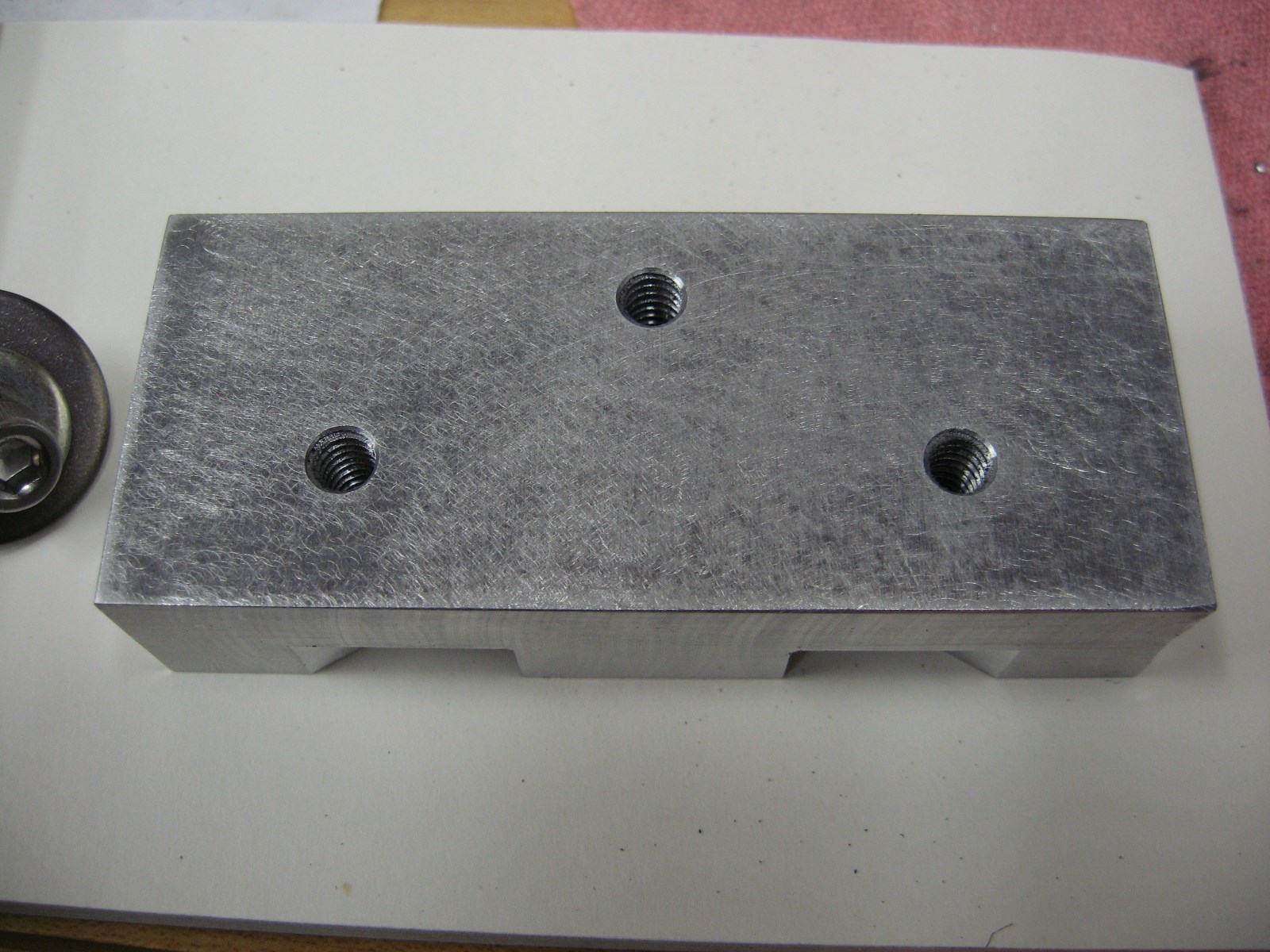 Lathe Tool Bit Grinding Jig, 60 Degree Grinding Jig for 3/8" Thread Cutting Bits