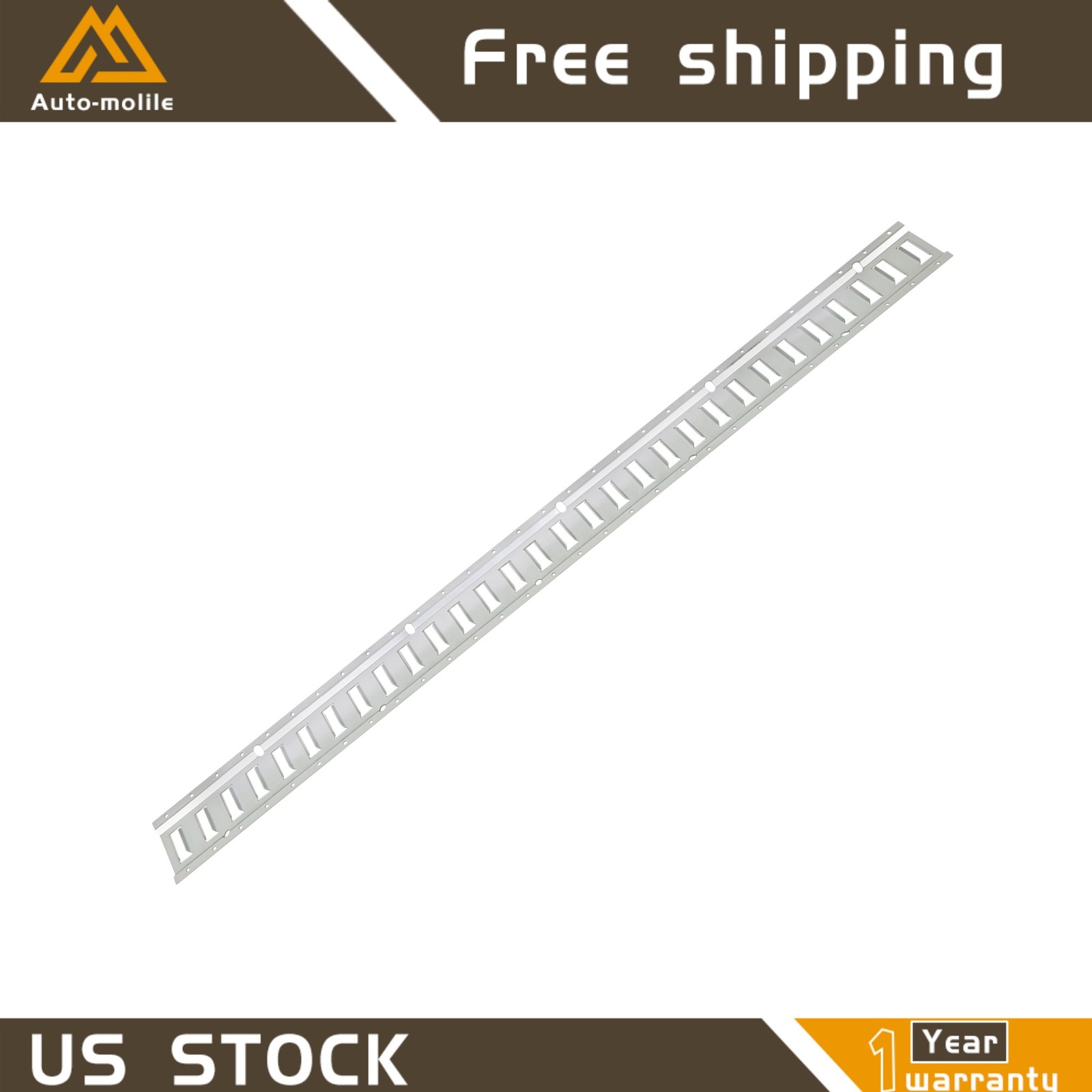 Heavy Loads For Trucks Vans Trailer 5' E Track Tie Down Rail System 28 Pack