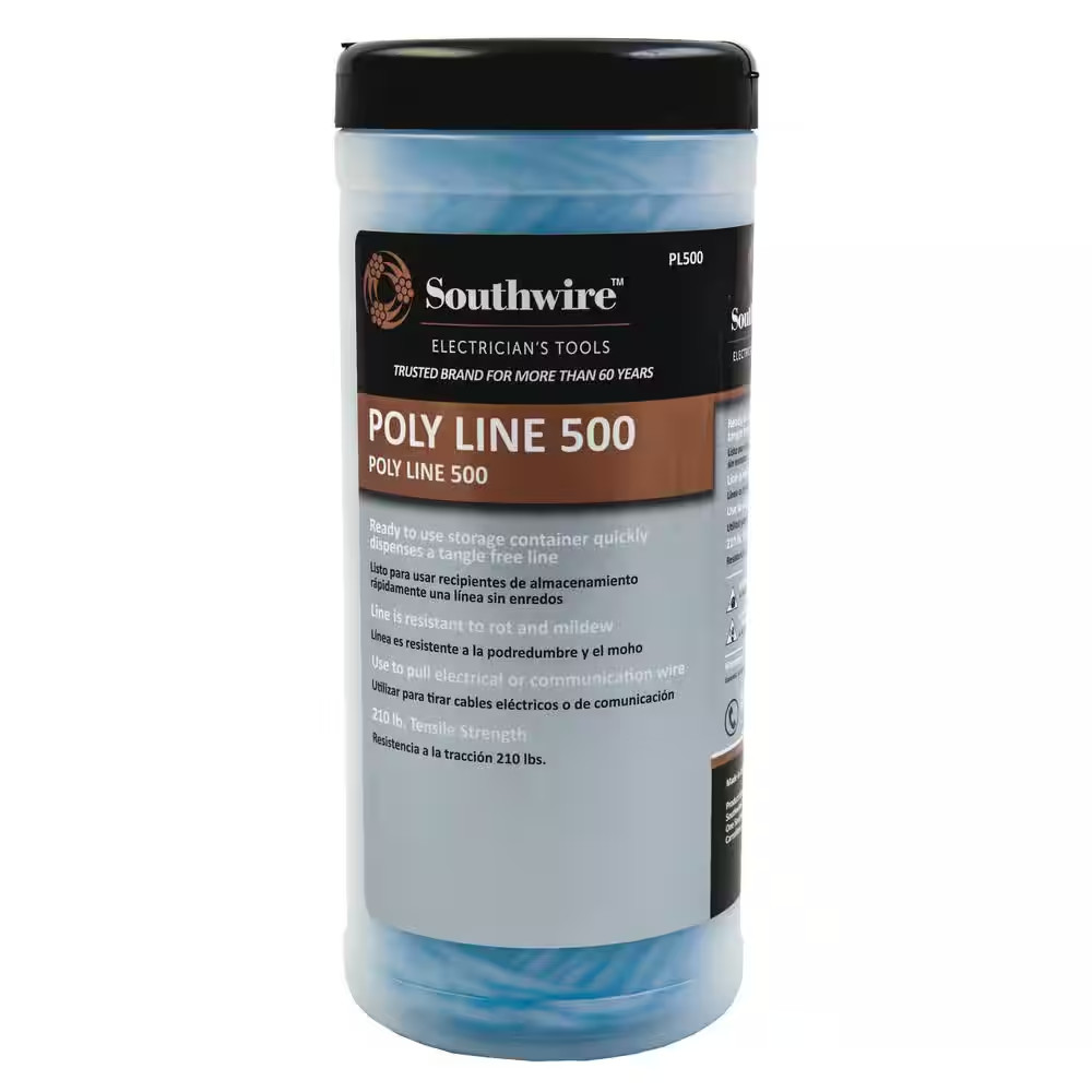 500 Ft. 210 Lbs. Tensile Strength Poly Line