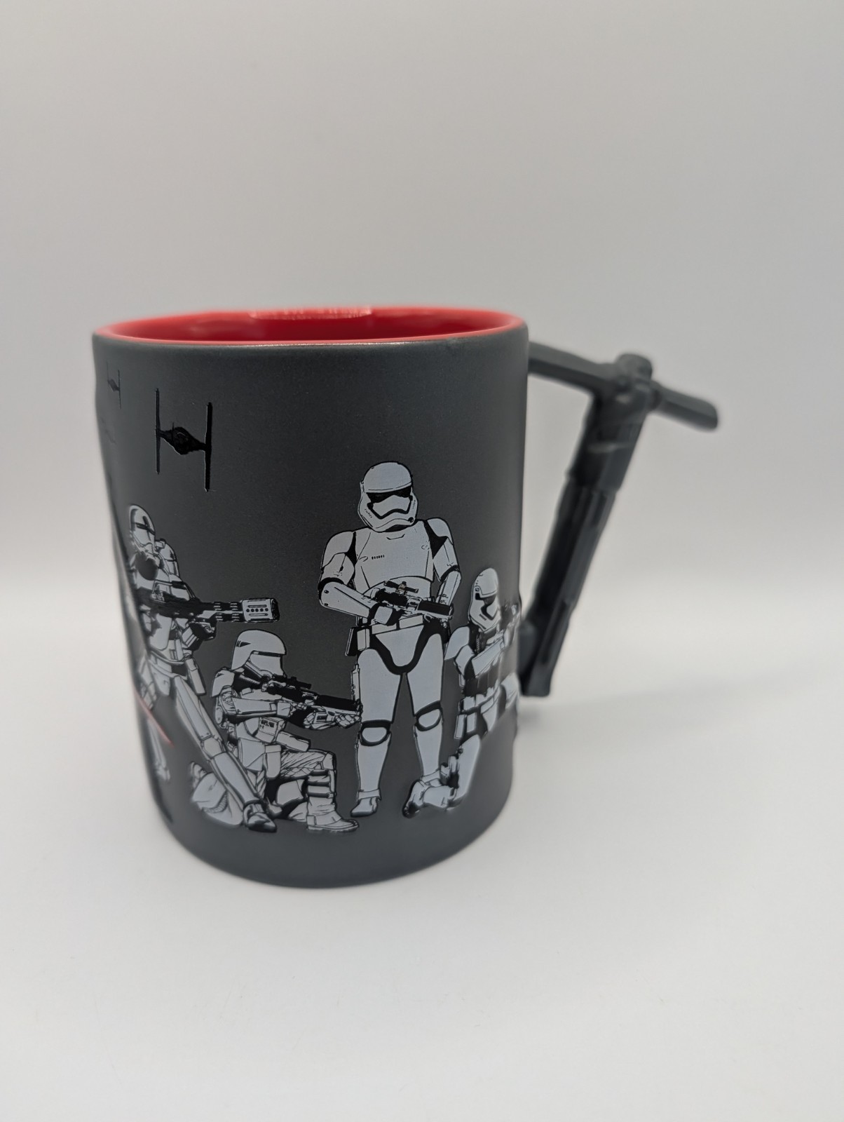 Disney Star Wars The Force Awakens Villains Coffee Mug Kylo Ren Stormtroopers