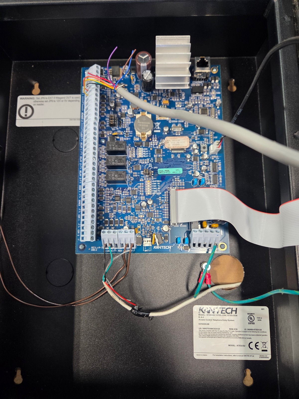Kantech KTES-US Telephone Entry System