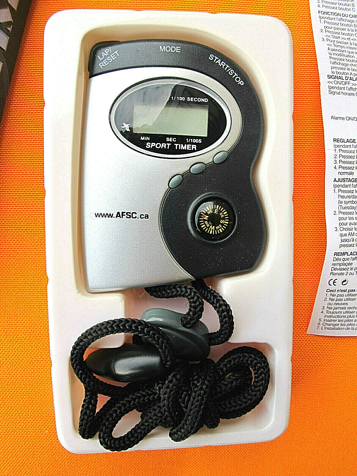 New Sport Timer Stopwatch