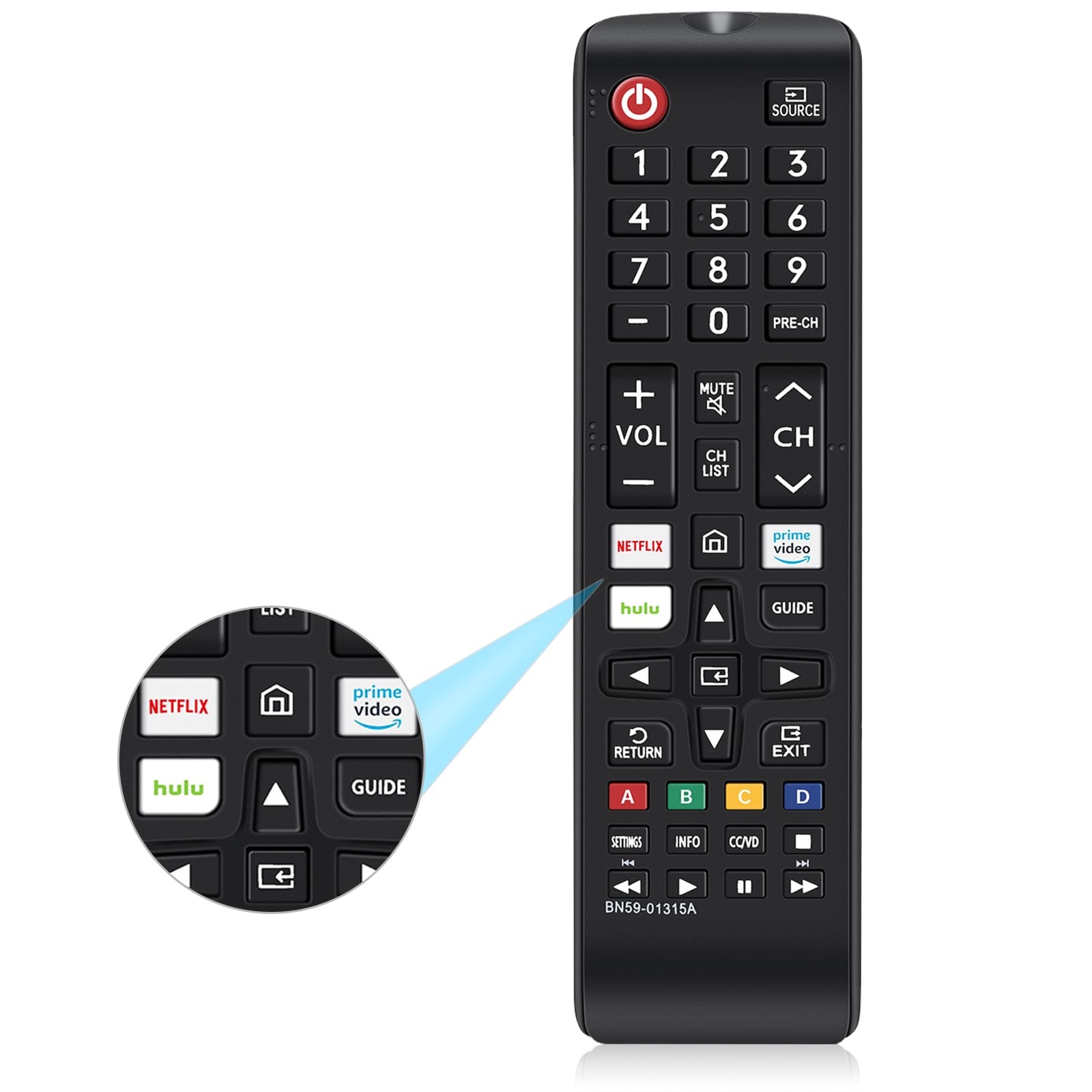 Control remoto de TV universal para TODOS los televisores inteligentes SAMSUNG