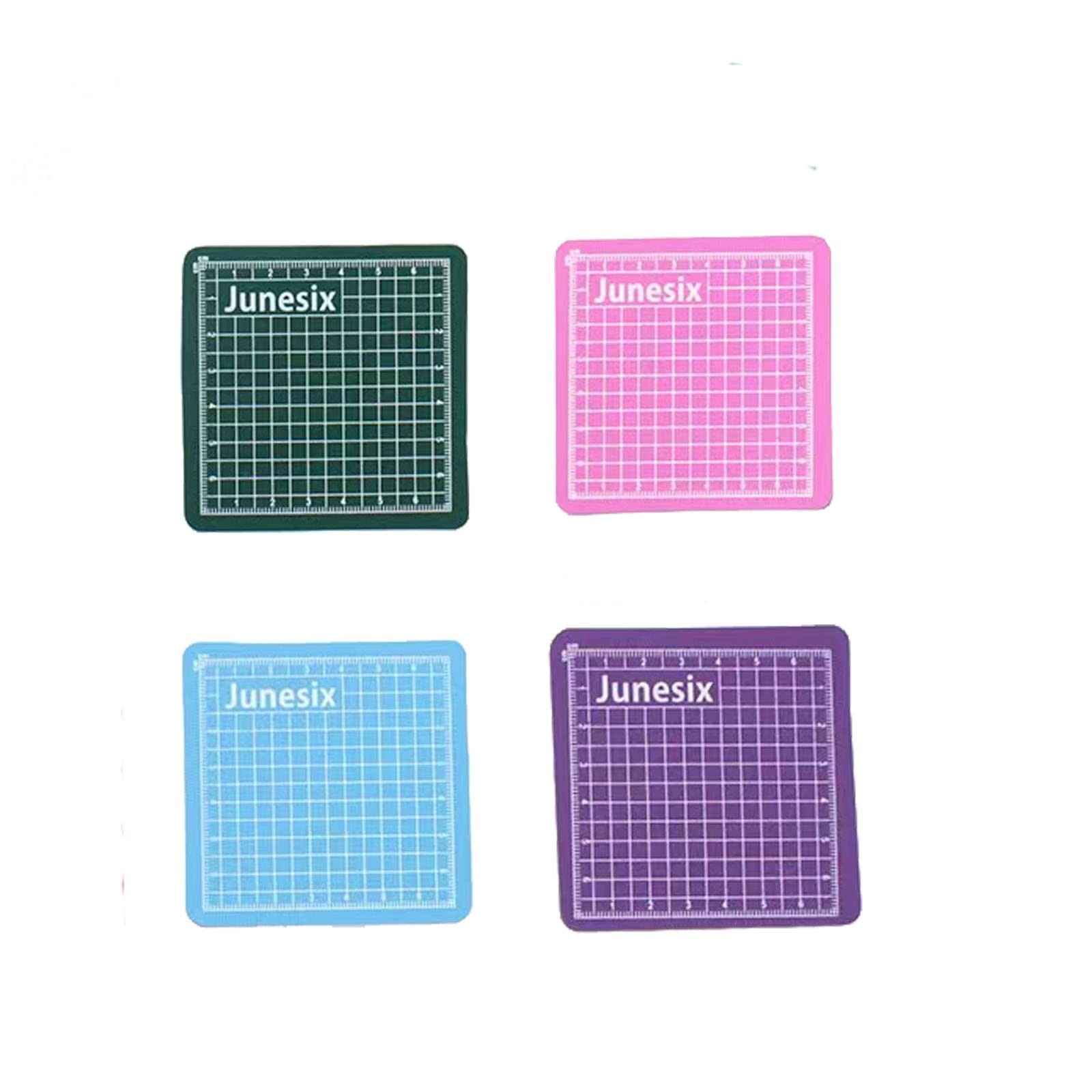 4PCS Mini Cutting Pad Self Healing Craft Mat Small Sewing Cutting Mat Non-Sli...