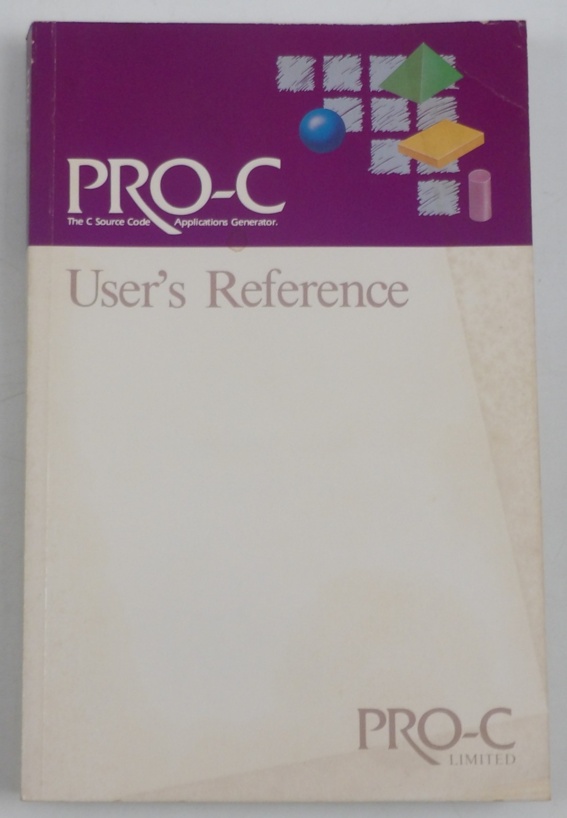Pro-C Limited Version 2.0 Manual Set - Tutorial & User's Reference - 1992