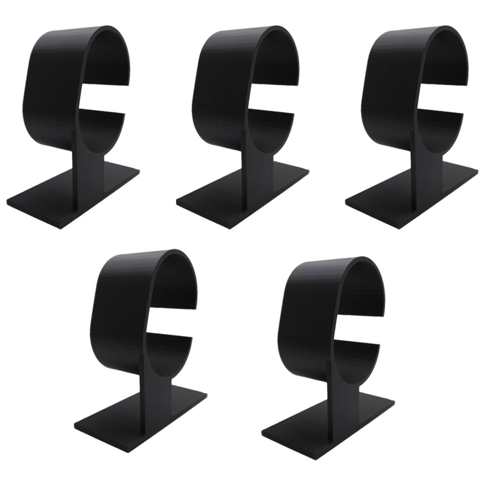 5 PCS Watch Wrist Clear Display Holder Jewelry Bracelet Rack Stand Holder US