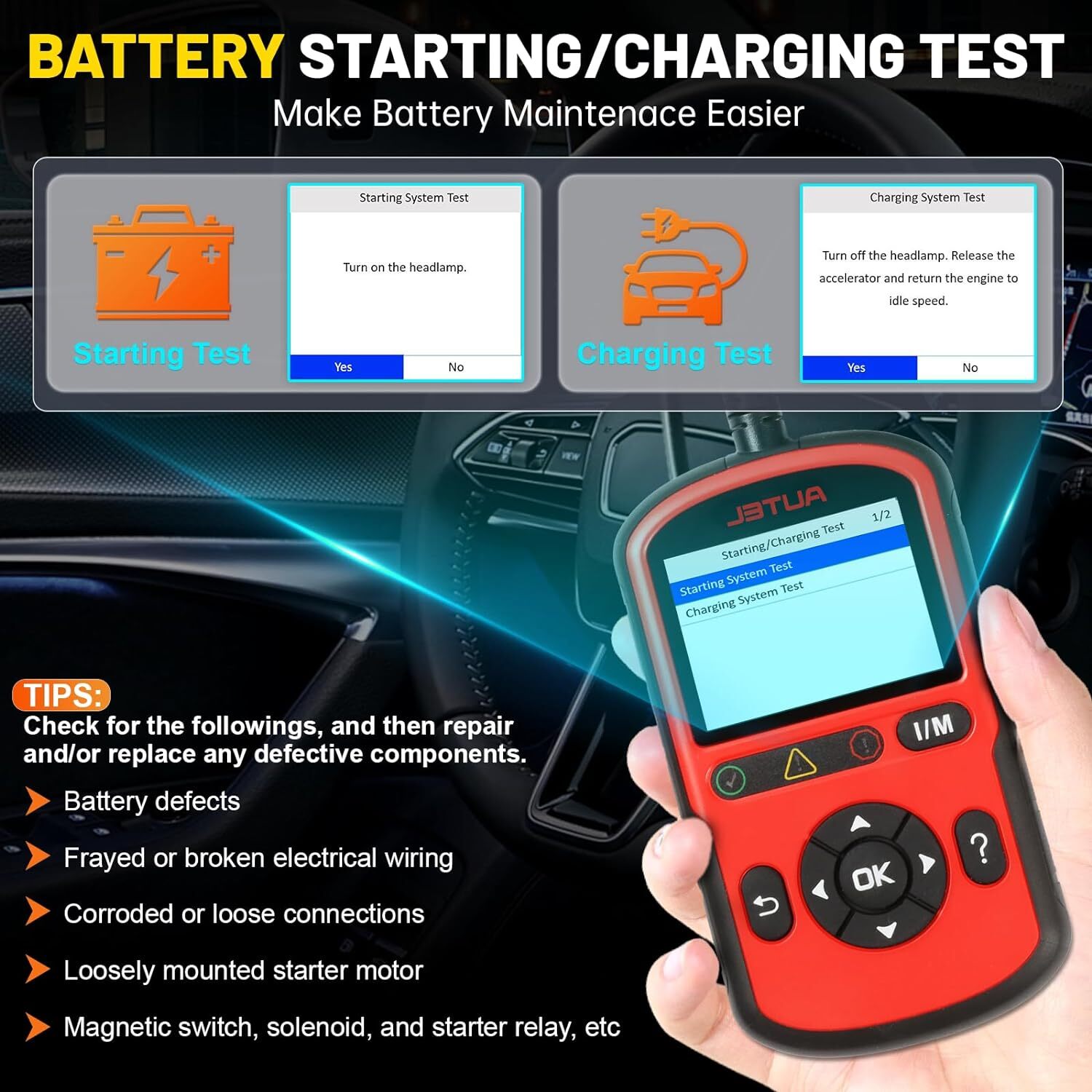 Autel OBD2 Scanner AutoLink AL549 (Upgraded of AL519)Code Reader Diagnostic Tool