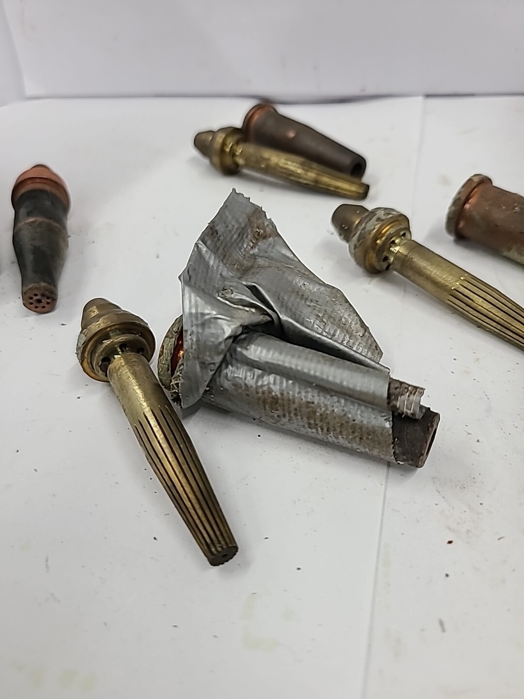 Lot Of 4 Cutting Torch Tip Various Styles