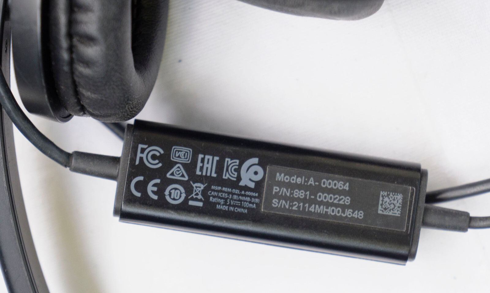 Logitech USB Wired Headset lot, USED bad shape