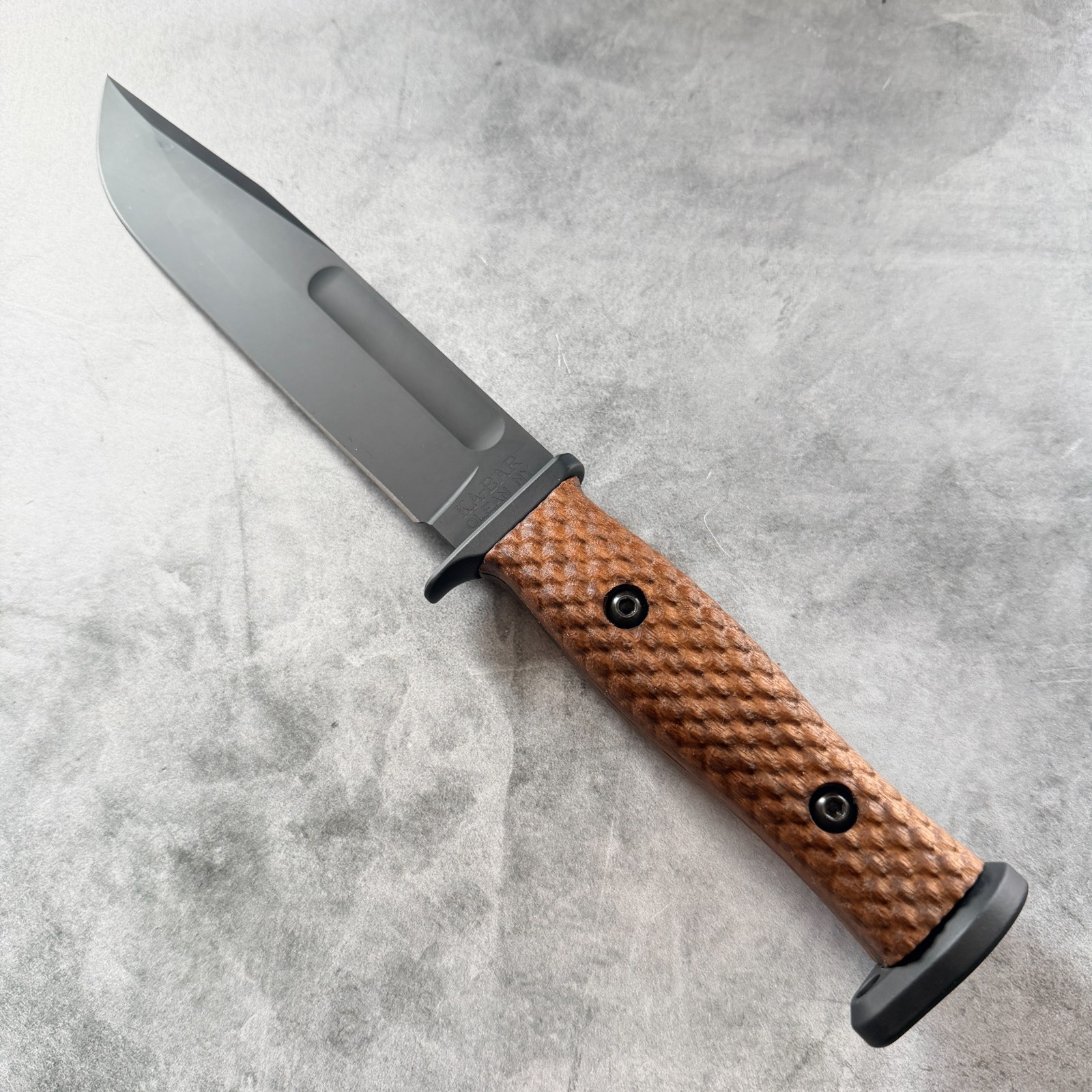 Dragonscale handles scales for Ka-Bar Slabby
