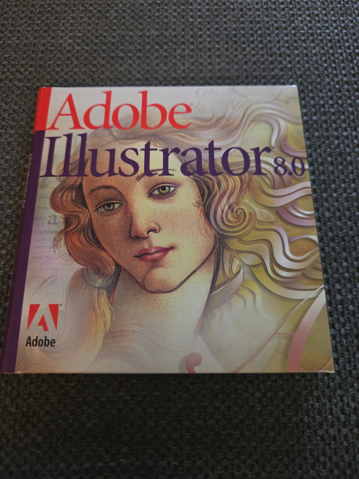 Adobe Illustrator 8.0 For Windows With Serial Number. Authentic Software.