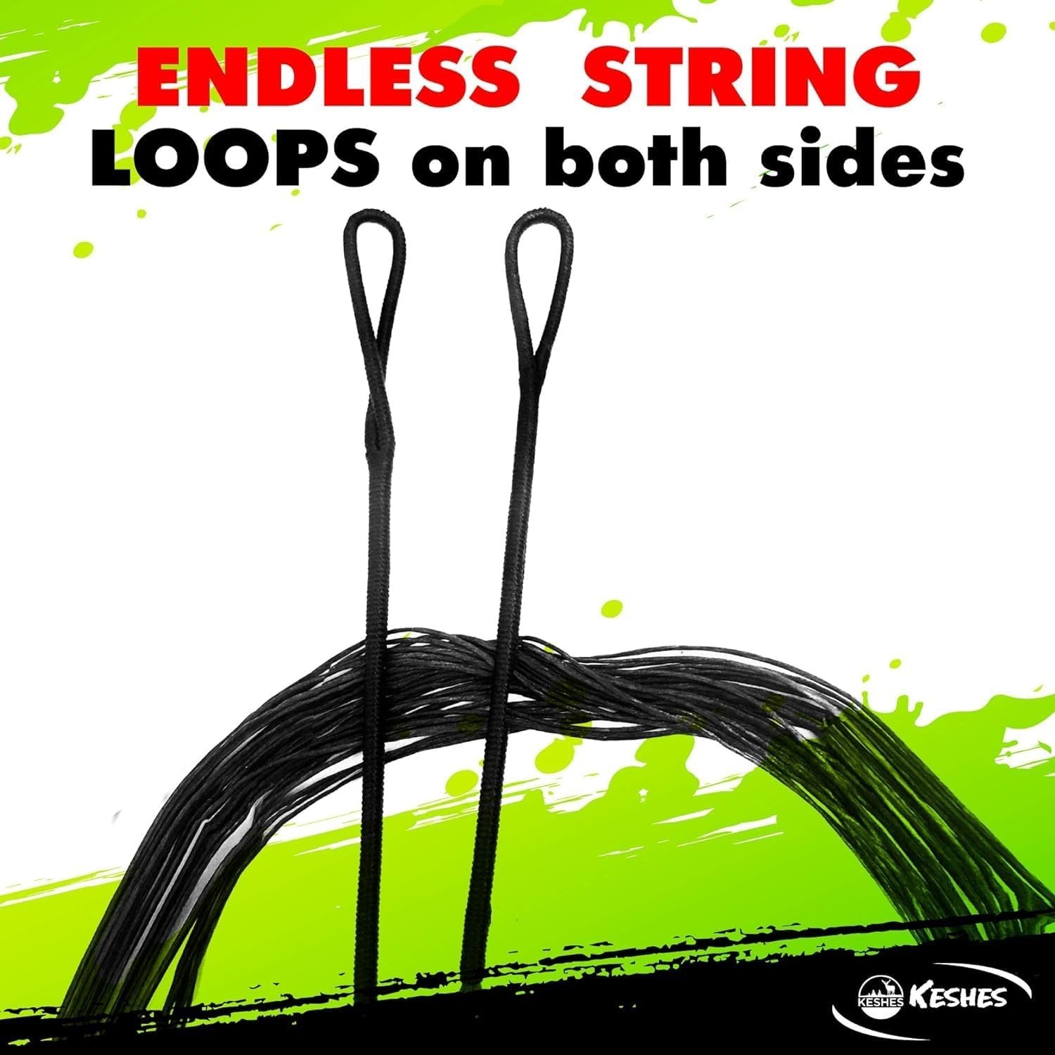 PMZ Archery 16-Strand 132cm Bow String for Recurve & Traditional Bows