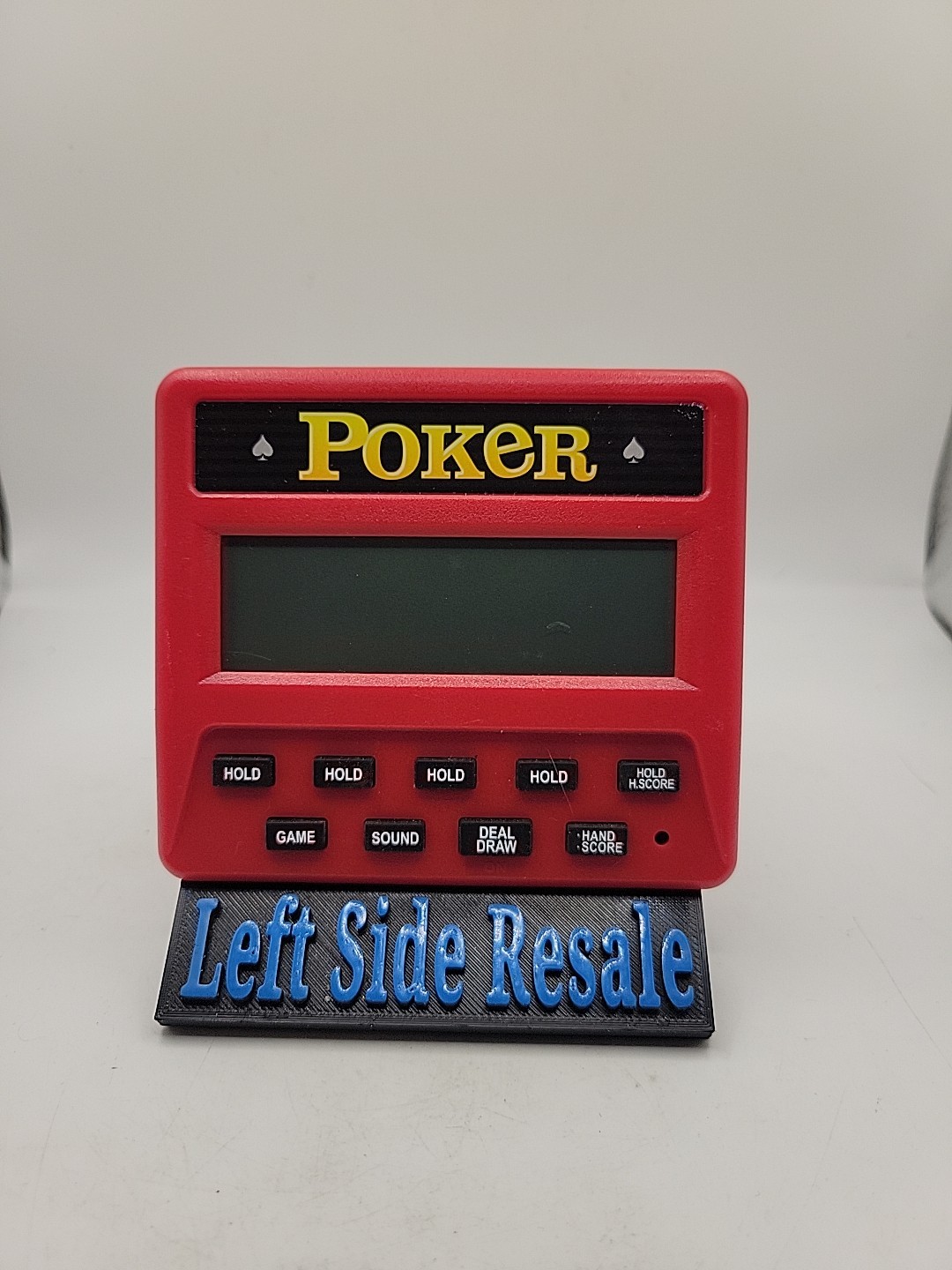 Handheld Electronic Poker Game Draw, Deuces, Bonus, 2x bonus, 2x2 Bonus - Works