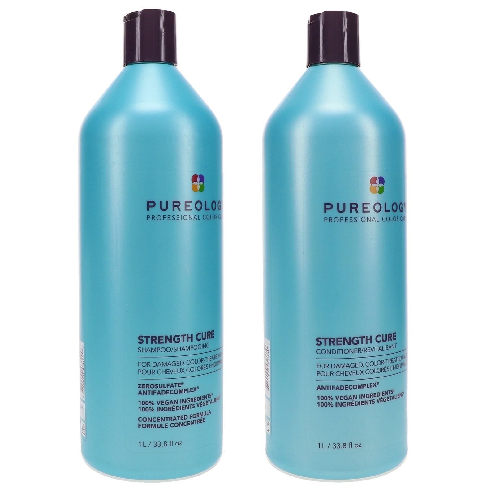 Pureology Strength Cure Shampoo 33.8 oz & Conditioner 33.8 oz Combo Pack