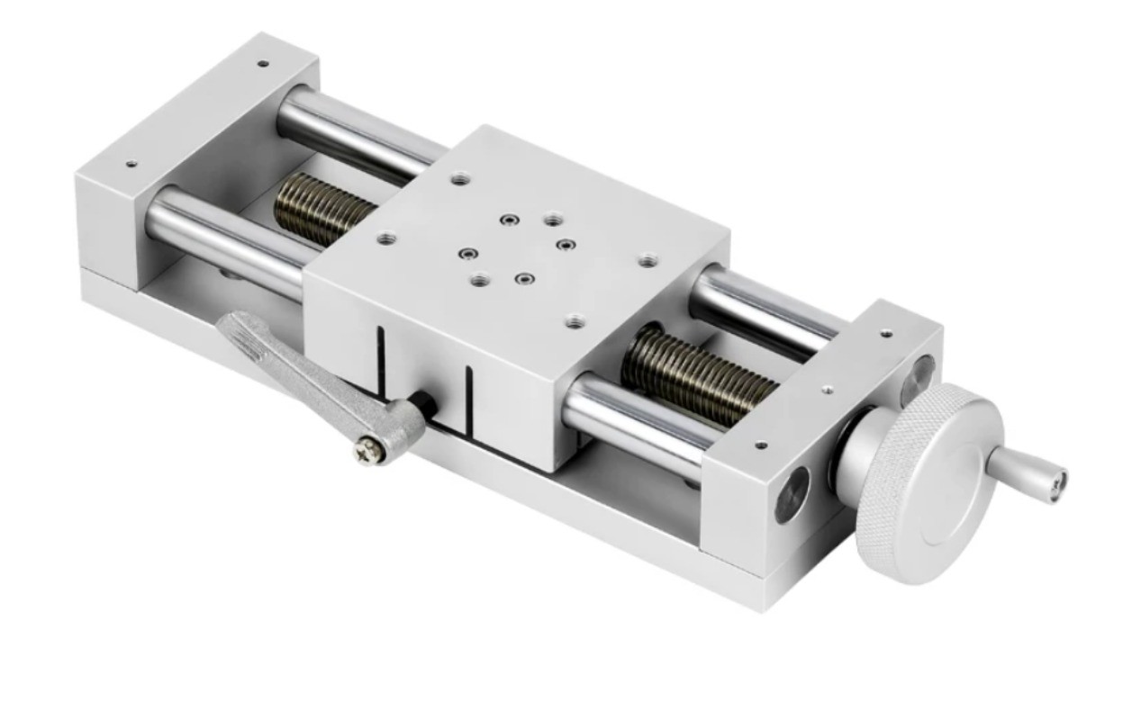 XY-Axis Hand-Crank Slide Stage Simple Adjustment Assembly Linear Stage