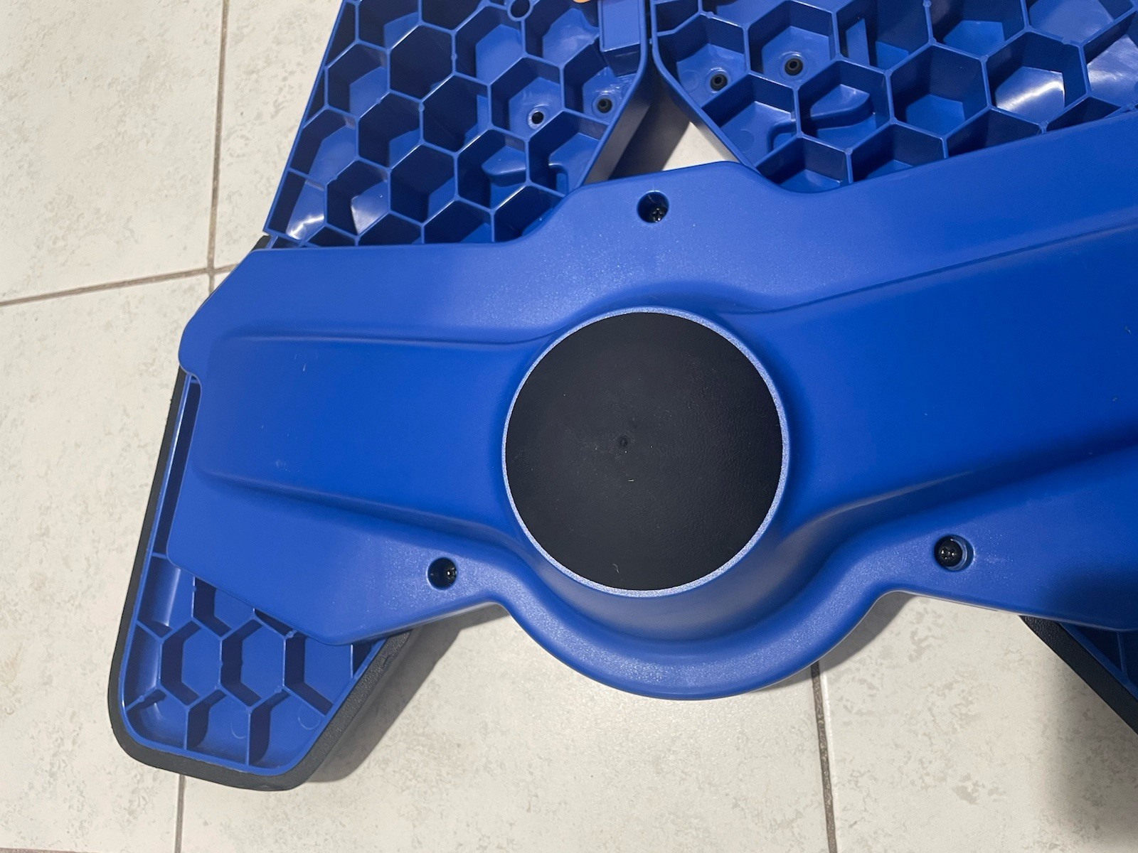 Stealth GO Plank Trainer Non-Slip Padded Core Abdominal Exerciser Blue