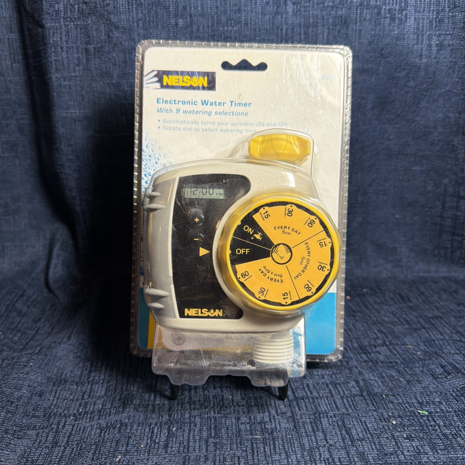 ⭐ Nelson 5920 Electronic Water Timer w/ 9 Watering Selection Programs Settings ⭐