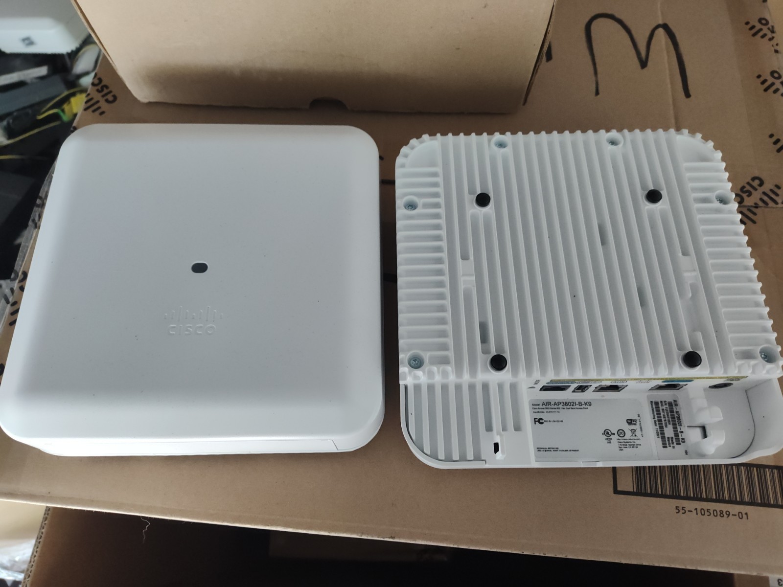 2 PACK Cisco AIR-AP3802I-B-K9 Aironet 3802 Series Dual Band Access Point