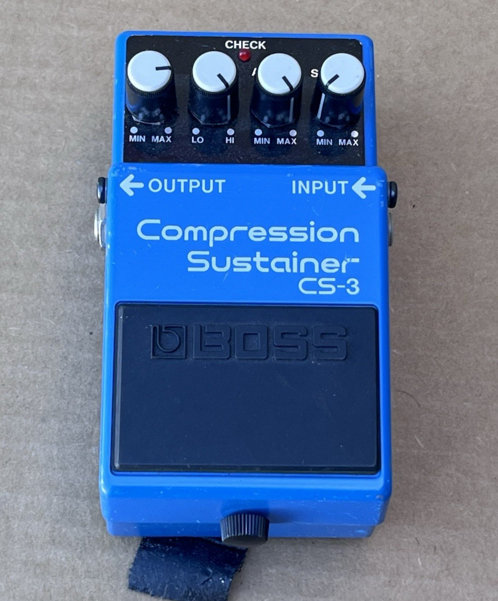 Boss Compression Sustainer CS-3 Sustain Guitar Effects Pedal