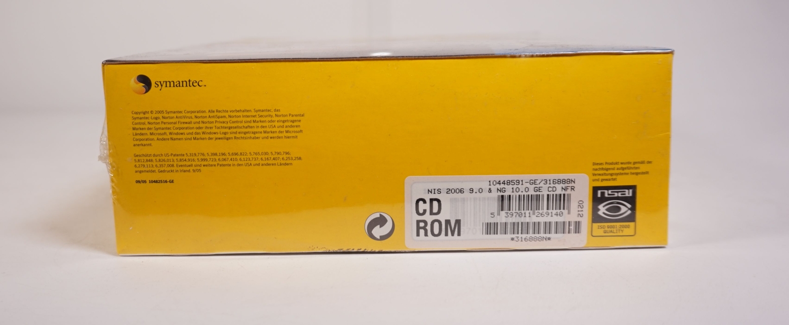 3pc Bundle Norton AntiVirus 2006 2007 Internet Security 2006 Special Edition