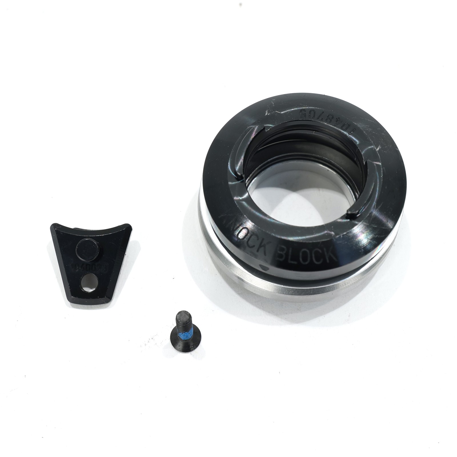 Trek Knock Block Headset, 1-1/8'', FSA, w/ Bearings, Spacers, No Stop Chip