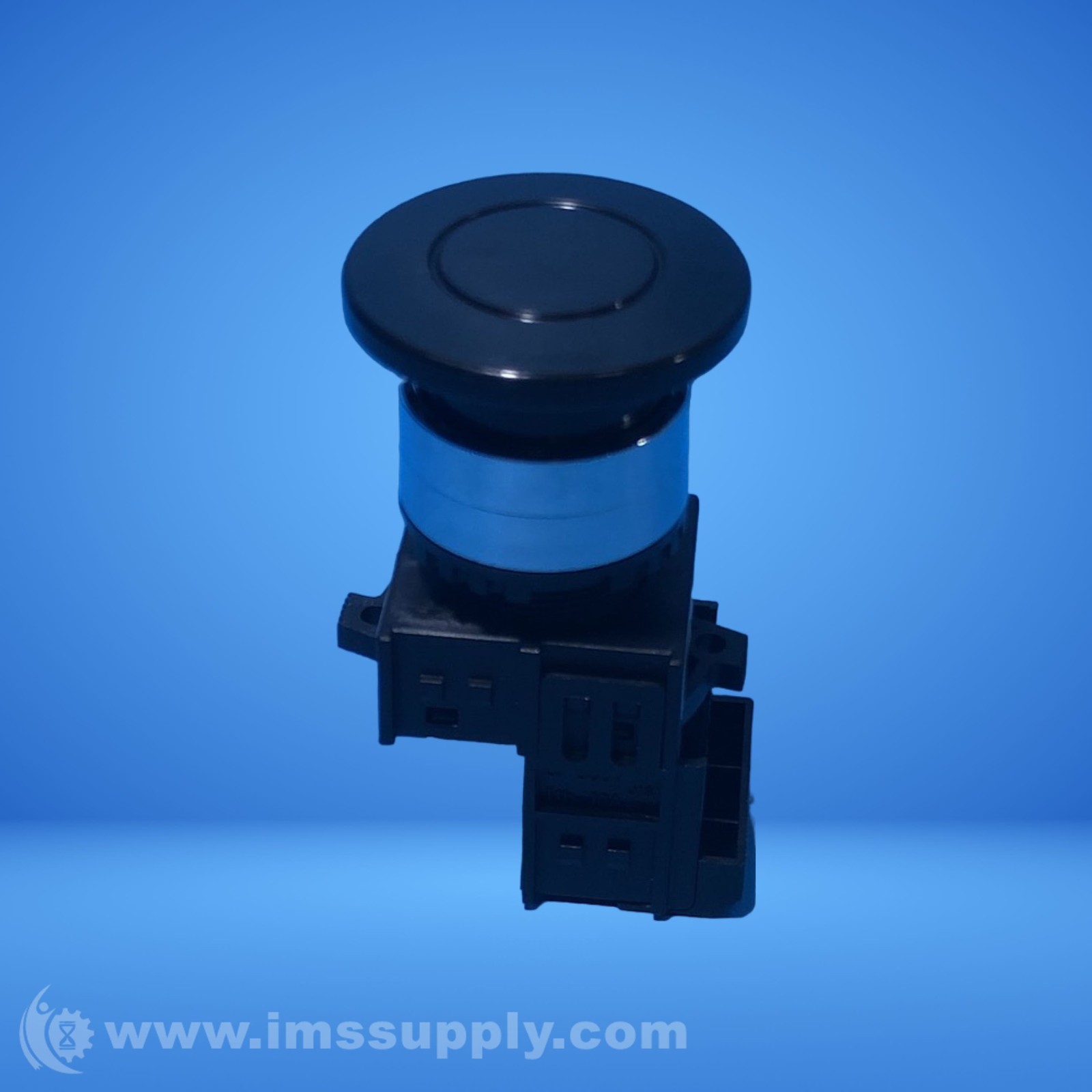 Maruyasu HPD22-10 Black Mushroom Push Button FNIP