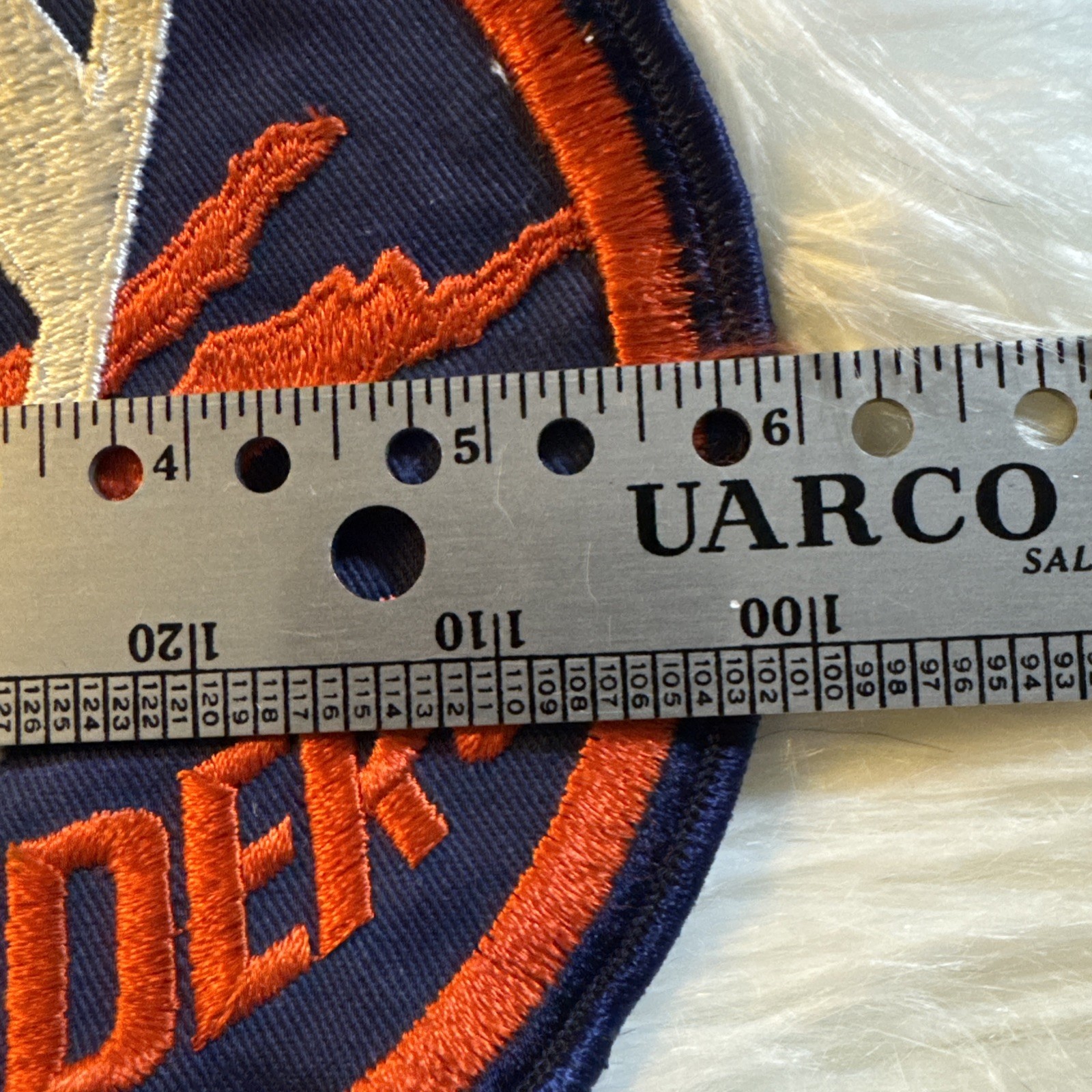 VTG 6” NY NEW YORK ISLANDERS PATCH