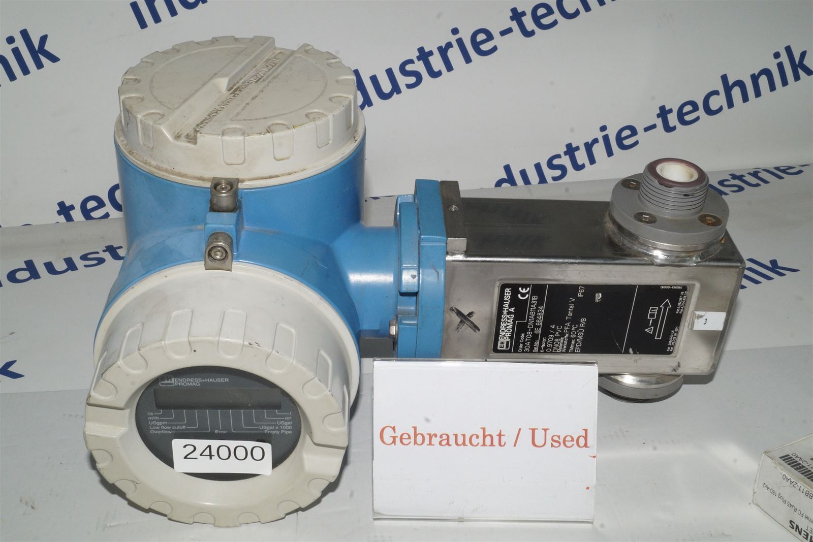 Endress + Hauser Promag A 30AT08-DN1AB11A81B Flow Meter 30AT08-DN1AB11A31B