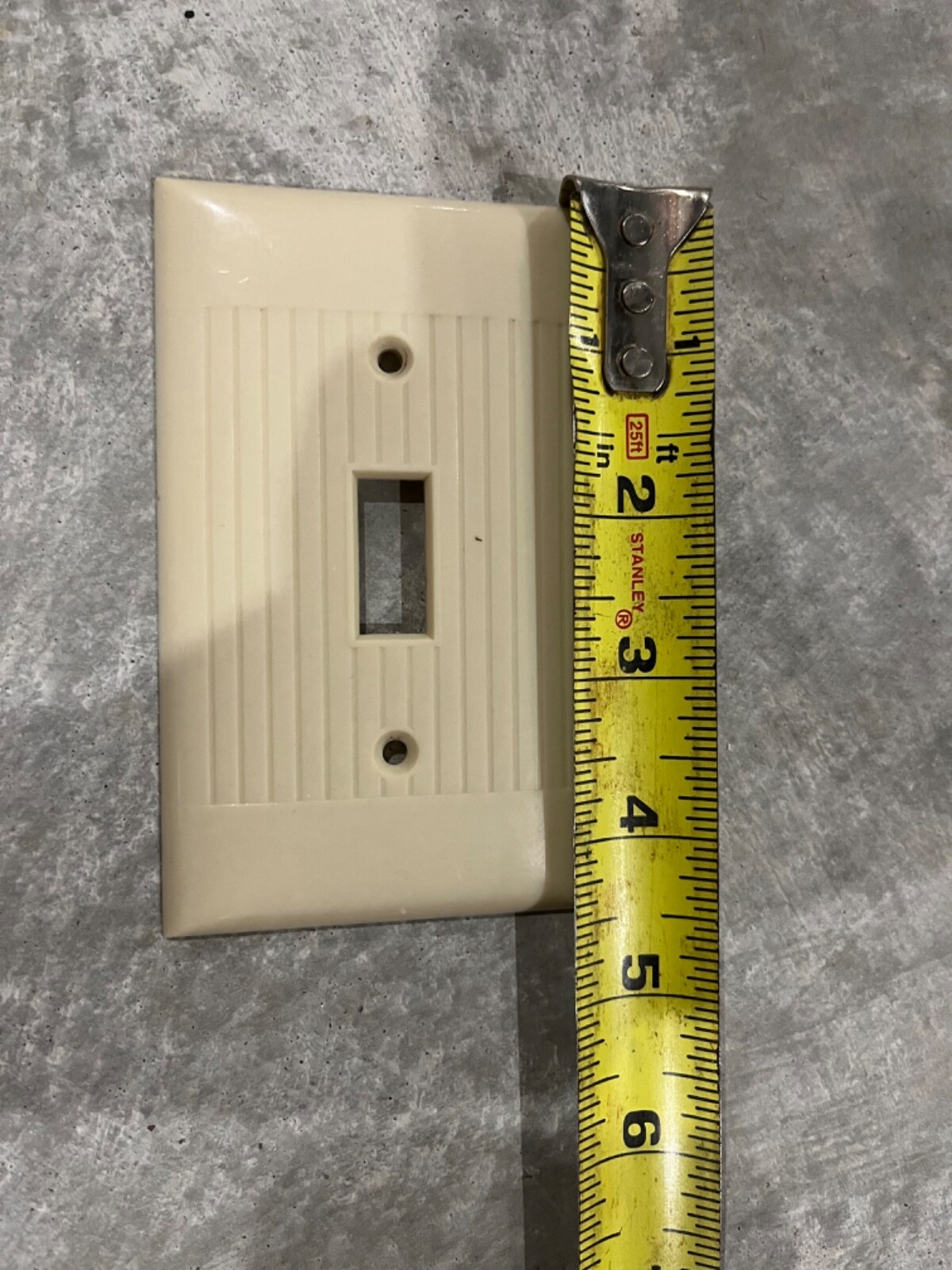 Lot of 7 Switch Covers. Various Colors.