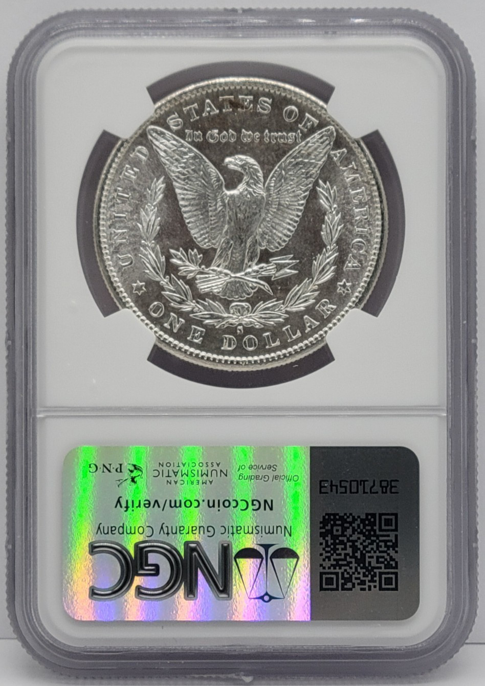 1881-S Morgan Silver Dollar $1 - Graded NGC MS64